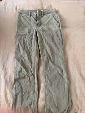 Women’s Olive Green Casual Pants